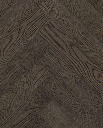 Oak Herringbone Parquet Esta BC Lava Grey extra matt lacquered