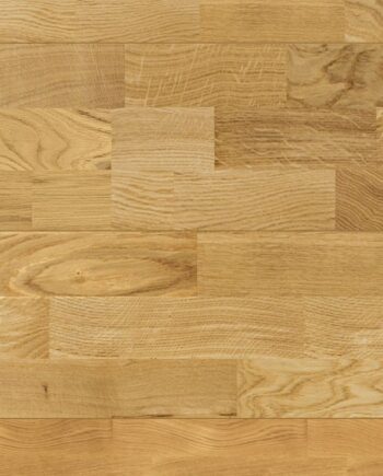 Oak Parquet Flooring 3-Strip Esta Promo extra matt lacquered