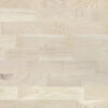 Oak Parquet Flooring 3-Strip Esta Promo White extra matt lacquered – close-up Oak Parquet Flooring 3-Strip Esta Promo White extra matt lacquered – 2