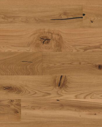 Oak parquet flooring Bauwerk Casapark Handcrafted Oak 56 deep brushed oil waxed 209mm