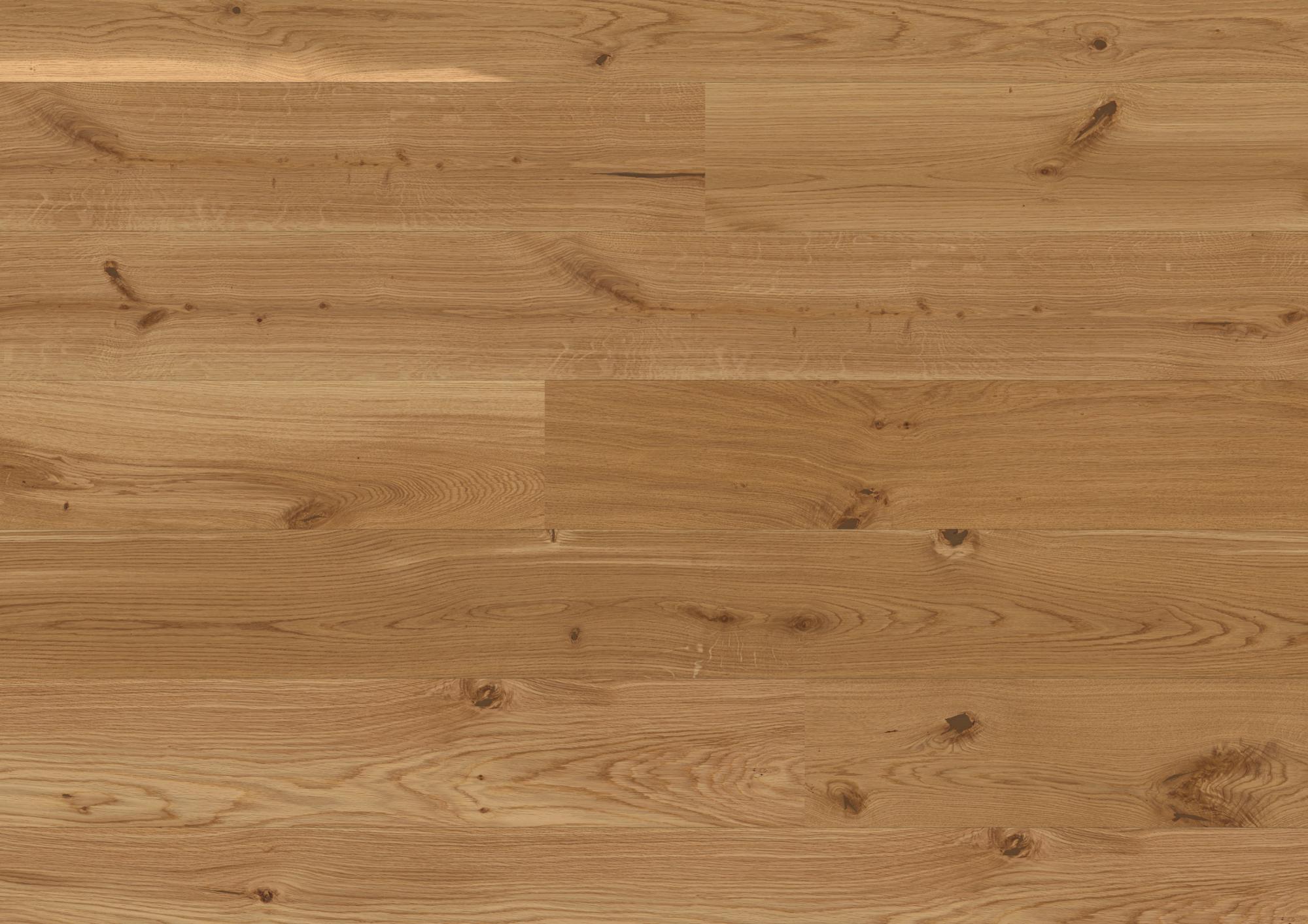 Oak parquet flooring Bauwerk Casapark Oak 46 brushed oil waxed 181mm