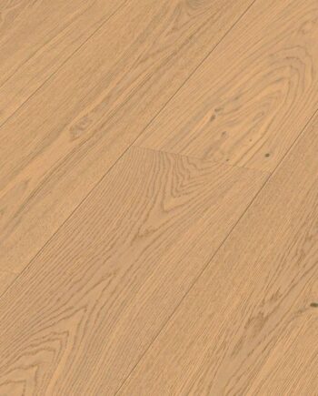 Oak parquet Meister, Lindura HD 400, Natural cream oak 08966, 1-strip, 2200 x 270 mm, brushed, ultra matt lacquered