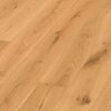 Oak parquet Meister, Longlife PD 400, Authentic oak 09011, 1-strip, 2200 x 180 mm, brushed, ultra matt lacquered