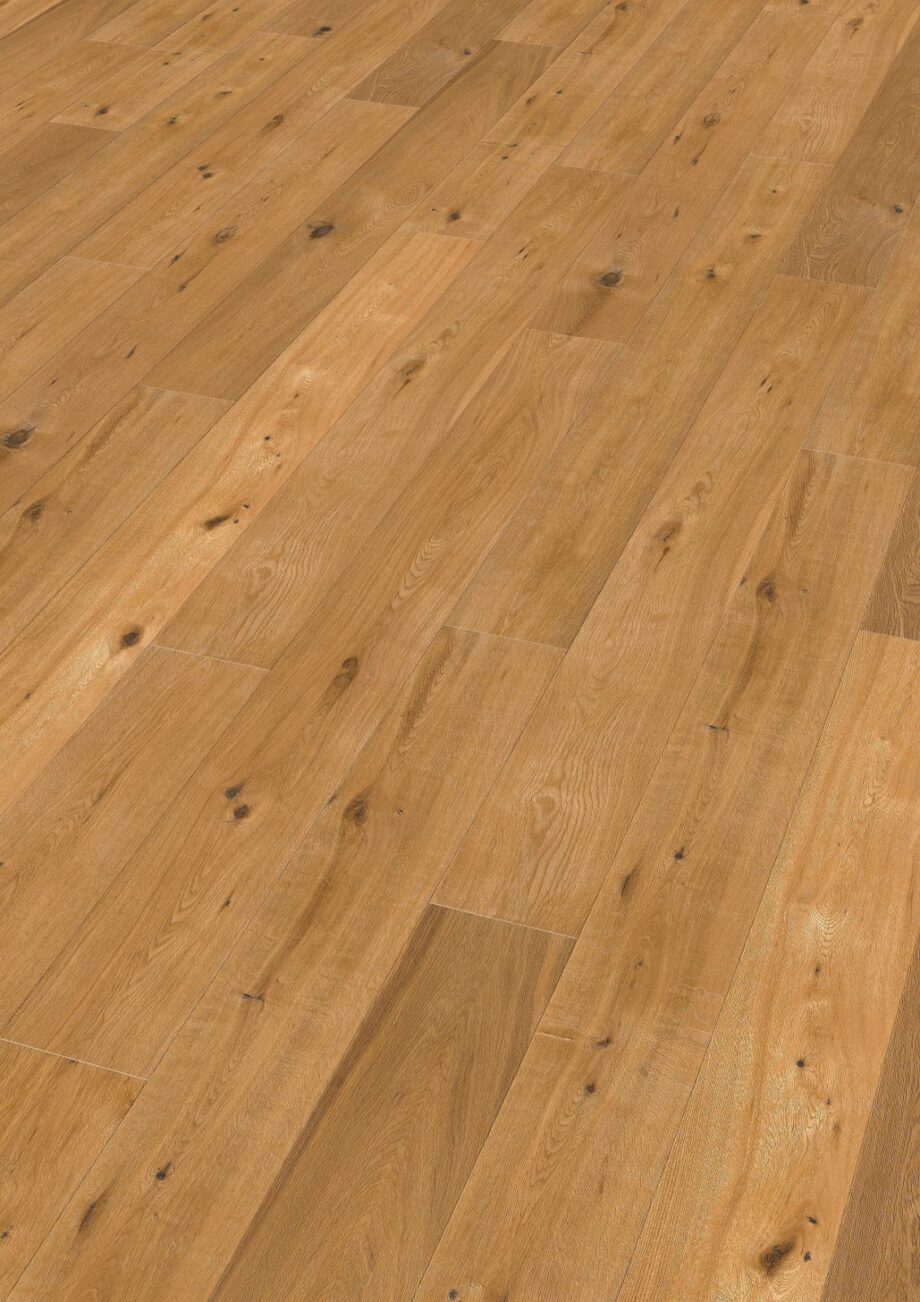 Oak parquet Thede & Witte Boston, Authentic, oiled, 1-strip, 1900 x 189 x 15 mm