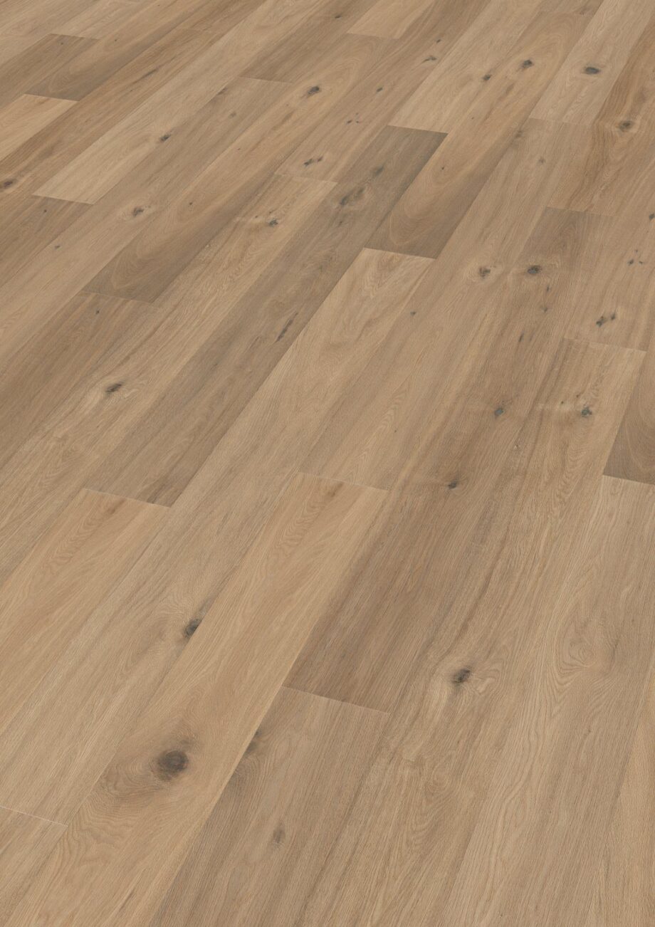 Oak parquet Thede & Witte Boston, Darkgrey, smoked, white oiled, 1-strip, 1900 x 189 x 15 mm Oak parquet Thede & Witte Boston, Darkgrey, smoked, white oiled, 1-strip, 1900 x 189 x 15 mm