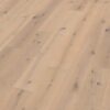 Oak parquet Thede & Witte Boston, knotty, brushed, white oiled, 1-strip, 2200 x 220 x 15 mm