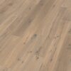 Oak parquet Thede & Witte Boston, knotty, smoked, handscraped, white oiled, 1-strip, 1900 x 189 x 15 mm