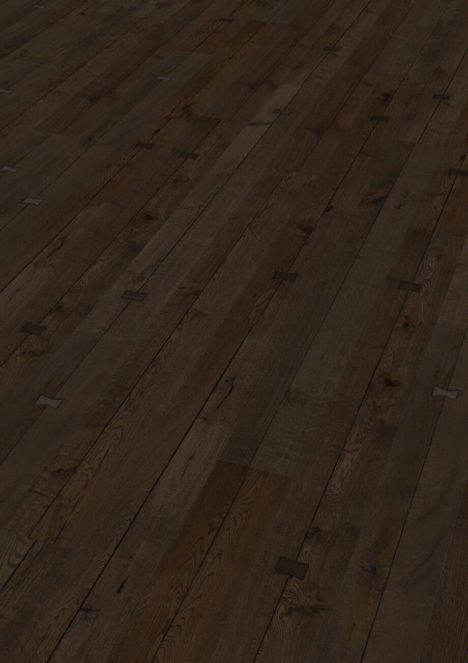 Oak parquet Thede & Witte Boston Old Style, oiled, 1-strip, 1860 x 189 x 15 mm