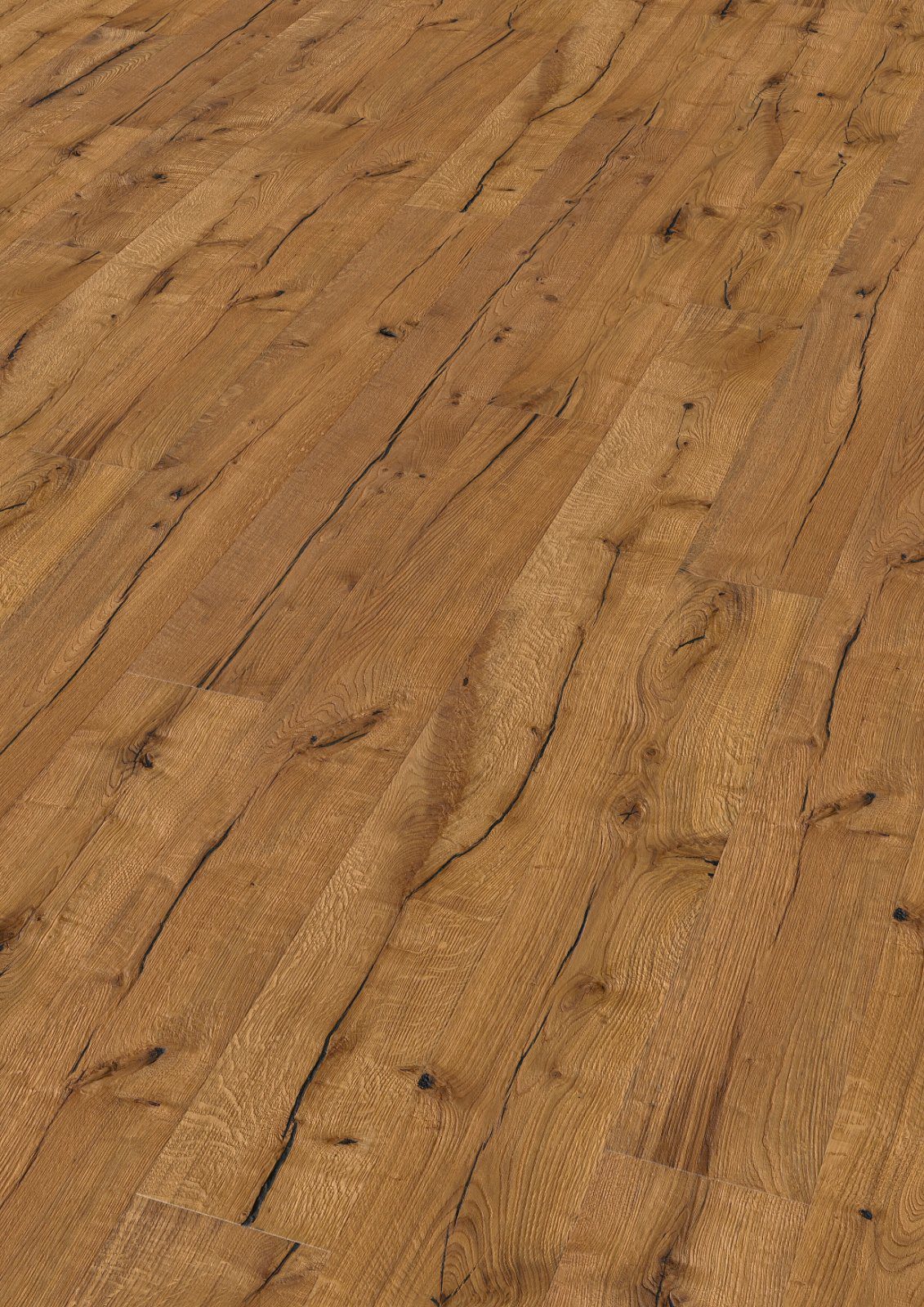 Oak parquet Thede & Witte Boston Oldwood, Nature, nature, oiled, 1-strip, 2200 x 220 x 15 mm