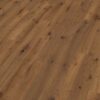 Oak parquet Thede & Witte Boston S, knotty, smoked, brushed, oiled, 1-strip, 1860 x 148 x 10 mm