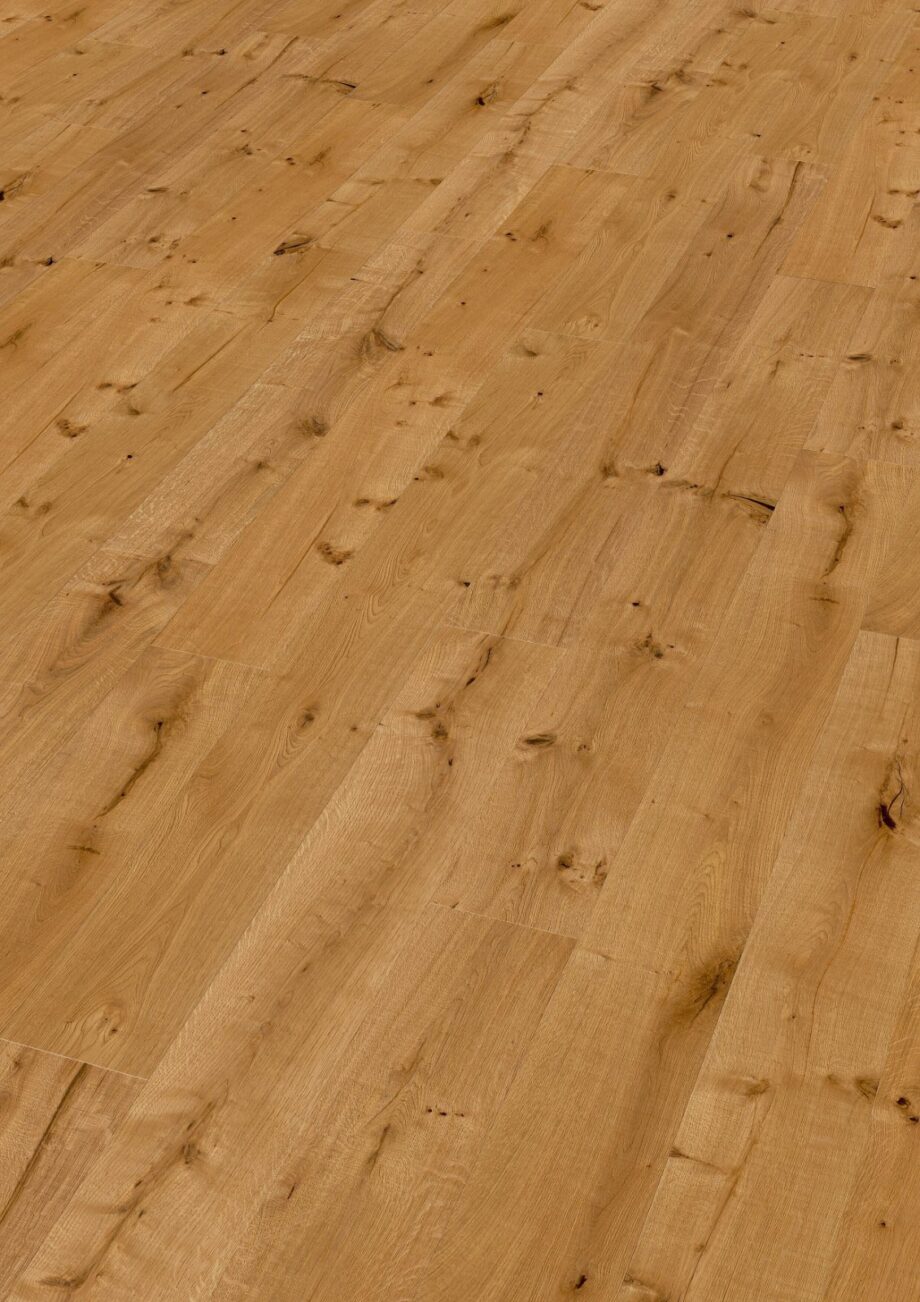 Oak parquet Thede & Witte Boston Vintage, Natural, nature, oiled, 1-strip, 1860 x 189 x 15 mm