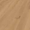 Oak parquet Thede & Witte Boston XL, knotty, brushed, light white oiled, 1-strip, 2200 x 260 x 15 mm