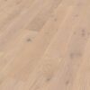 Oak parquet Thede & Witte Boston XL, knotty, handscraped, white oiled, 1-strip, 2200 x 260 x 15 mm
