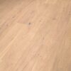 Oak parquet Thede & Witte Euro XL, knotty, brushed, white oiled, 1-strip, 2230 x 254 x 14 mm