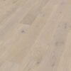 Oak Parquet Trinity Rustical 1-strip beveled hand scraped white oiled