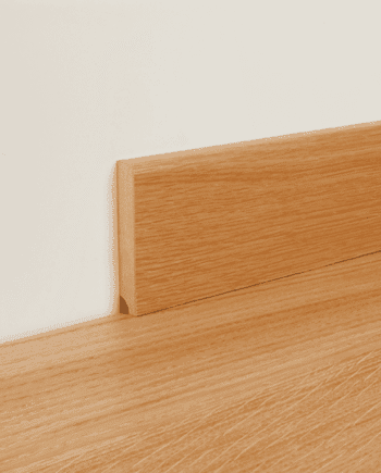 Oak Veneer Skirting Board Parky Natural Oak, moisture-resistant MDF, 2150 x 60 x 12 mm