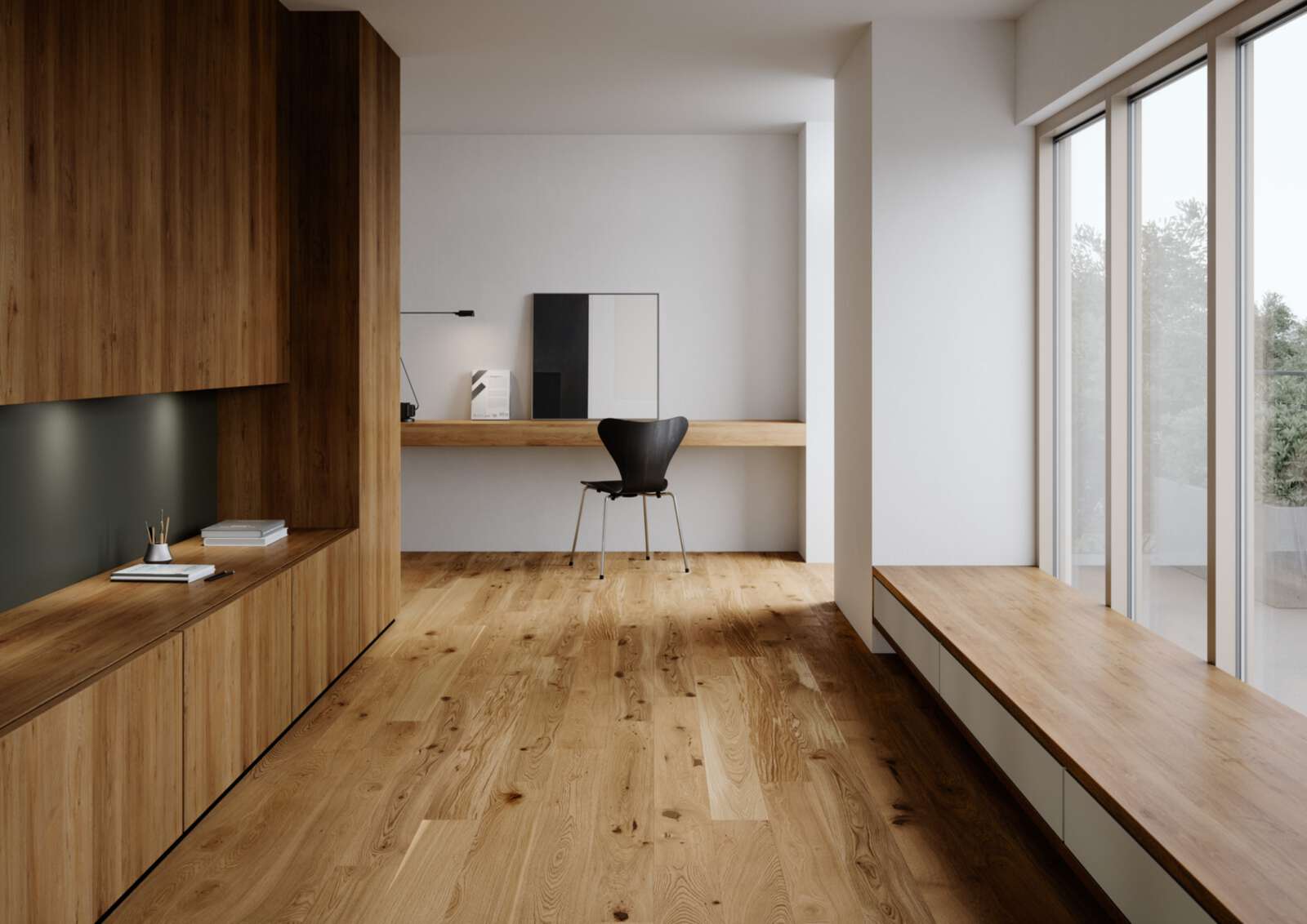 Engineered Wooden Flooring Bauwerk Trendpark 1390 Oak Nature 46 oiled – 3