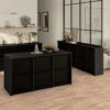 Parquet Tarkett, Grace, Oak Soft Skin TreS, 3-strip, brushed, Proteco ExtraMatt matt lacquer – view 2 Parquet Tarkett, Grace, Oak Soft Skin TreS, 3-strip, brushed, Proteco ExtraMatt matt lacquer – 2