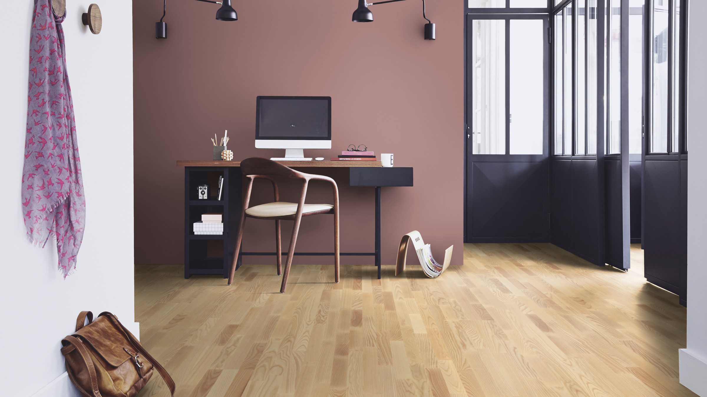 Parquet Tarkett, Pure, Ash Nature TreS, 3-strip, Proteco Natura mat lacquer – 5