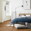 Parquet Tarkett, Shade, Oak Almond TreS, 3-strip, brushed, stained, Proteco Natura mat lacquer – 3