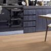 Parquet Tarkett, Shade, Oak Misty Grey Plank XT, 1-strip, 2 sides bevelled, brushed, stained, Proteco Natura mat lacquer – 2