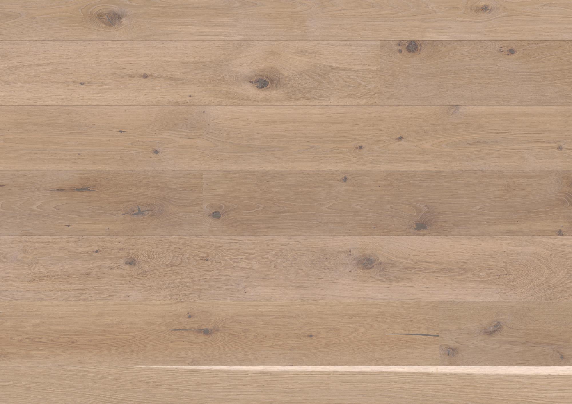 Parquet floor Bauwerk Casapark Oak 46 Farina brushed oil waxed 181mm