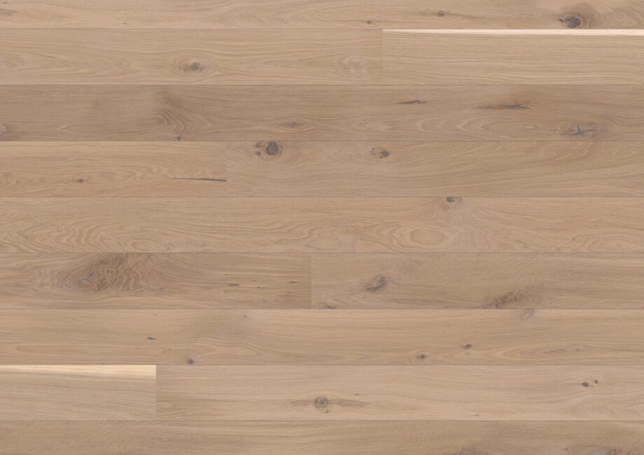 Parquet floor Bauwerk Casapark Oak 46 white oil waxed 138mm