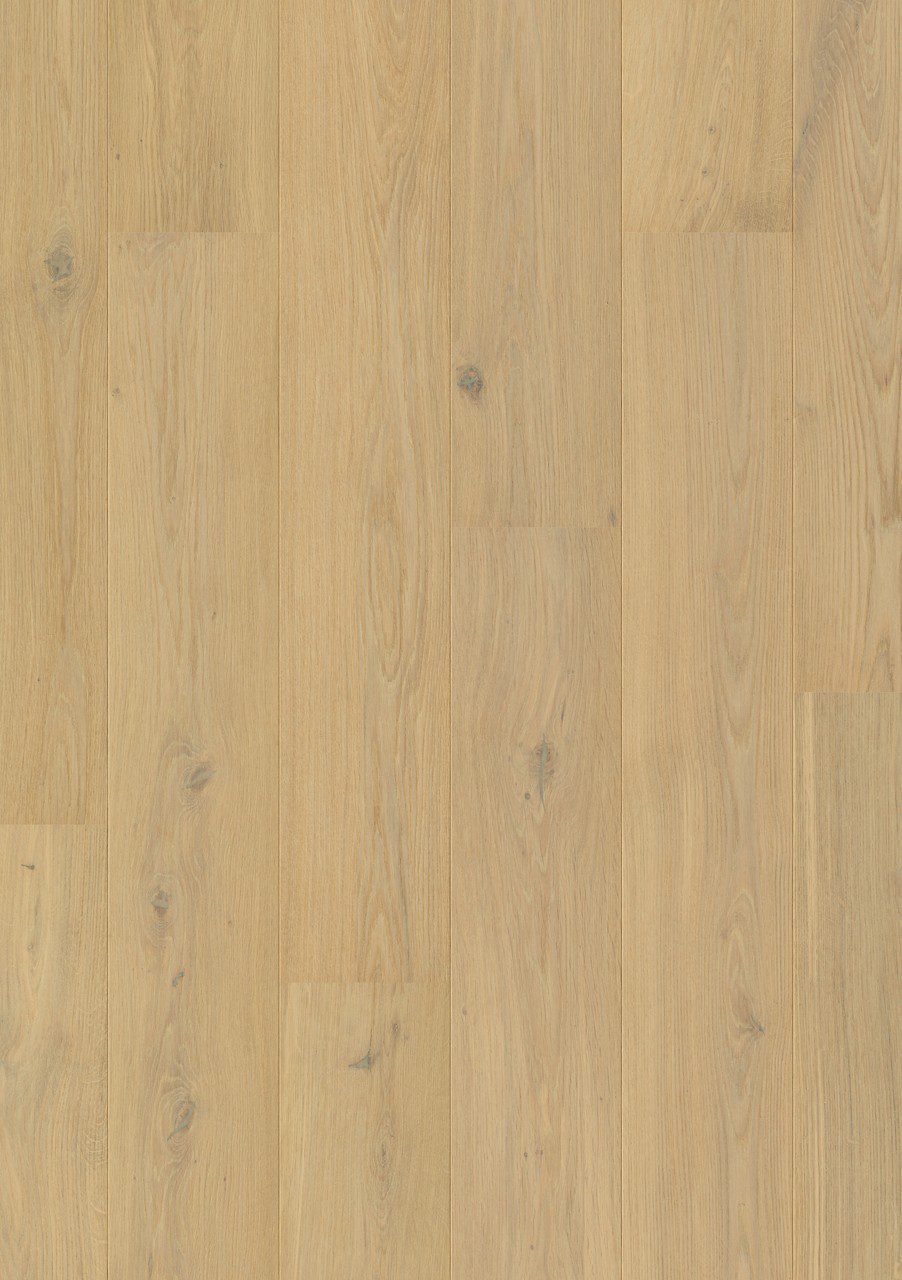Parquet floor Quick-Step Cascada Pearl White Oak extra matt lacquered, waterproof 190mm