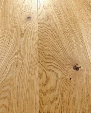 Parquet floor Tarkett Oak 1-strip XT, beveled, brushed, mat lacquered.
