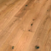 Parquet floor Trinity Oak Rustical 1-strip beveled hand scraped oiled