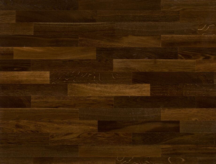 Parquet Flooring Bauwerk Monopark Smoked Oak 14 matt lacquered sanded – board view Parquet Flooring Bauwerk Monopark Smoked Oak 14 matt lacquered sanded