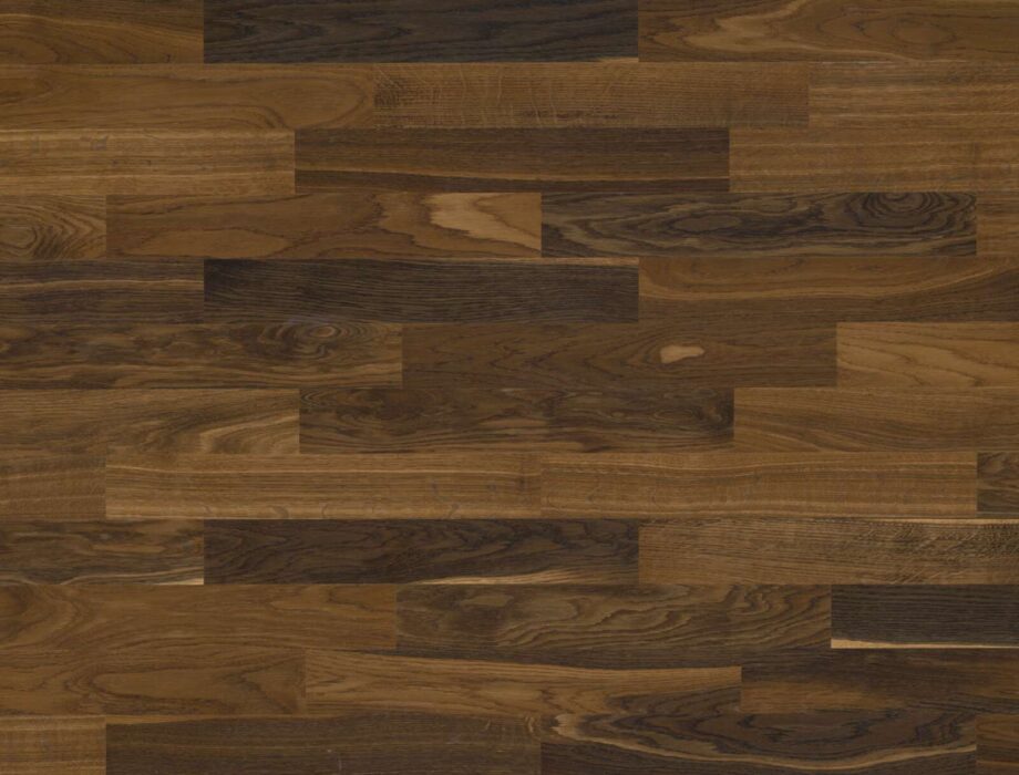 Parquet Flooring Bauwerk Monopark Smoked Oak 24 matt lacquered sanded – board view Parquet Flooring Bauwerk Monopark Smoked Oak 24 matt lacquered sanded