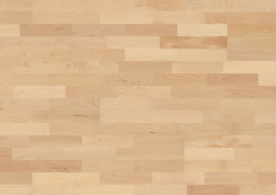 Parquet Flooring Bauwerk Triopark Canadian Maple 15 matt lacquered 3-strip – board view Parquet Flooring Bauwerk Triopark Canadian Maple 15 matt lacquered 3-strip