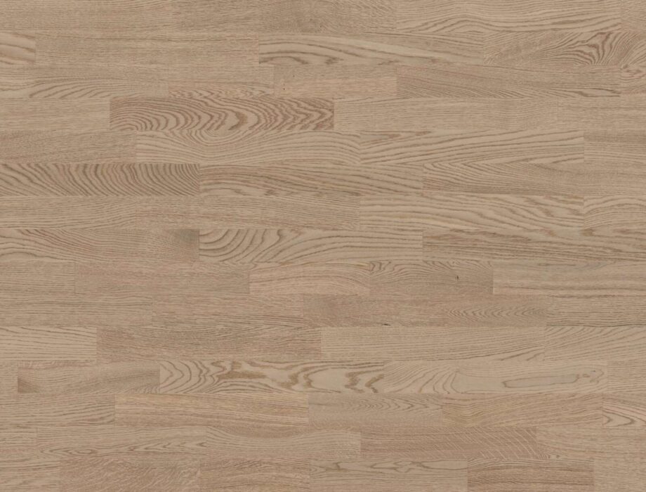 Parquet Flooring Bauwerk Triopark Oak Farina 14 matt lacquered 3-strip