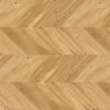 Parquet Oak, Caramel, 1-strip, beveled, brushed, matte lacquer, french herringbone