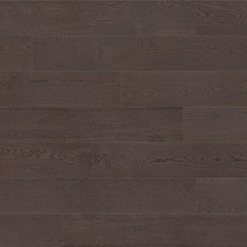 Parquet Oak, Grande Affogato, 1-strip, beveled, brushed, stained, matt lacquer