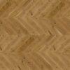 Parquet Oak, Mainland, 1-strip, beveled, brushed, matte lacquer, french herringbone