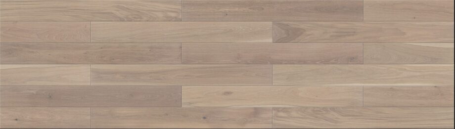 Parquet Oak, Piccolo Coconut, 1-strip, beveled, brushed, stained, natural oil