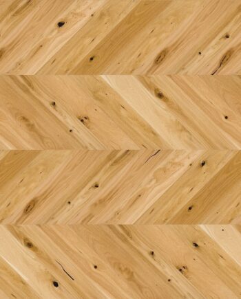 Parquet Oak, Raisins, 1-strip, beveled, brushed, matte lacquer, french herringbone