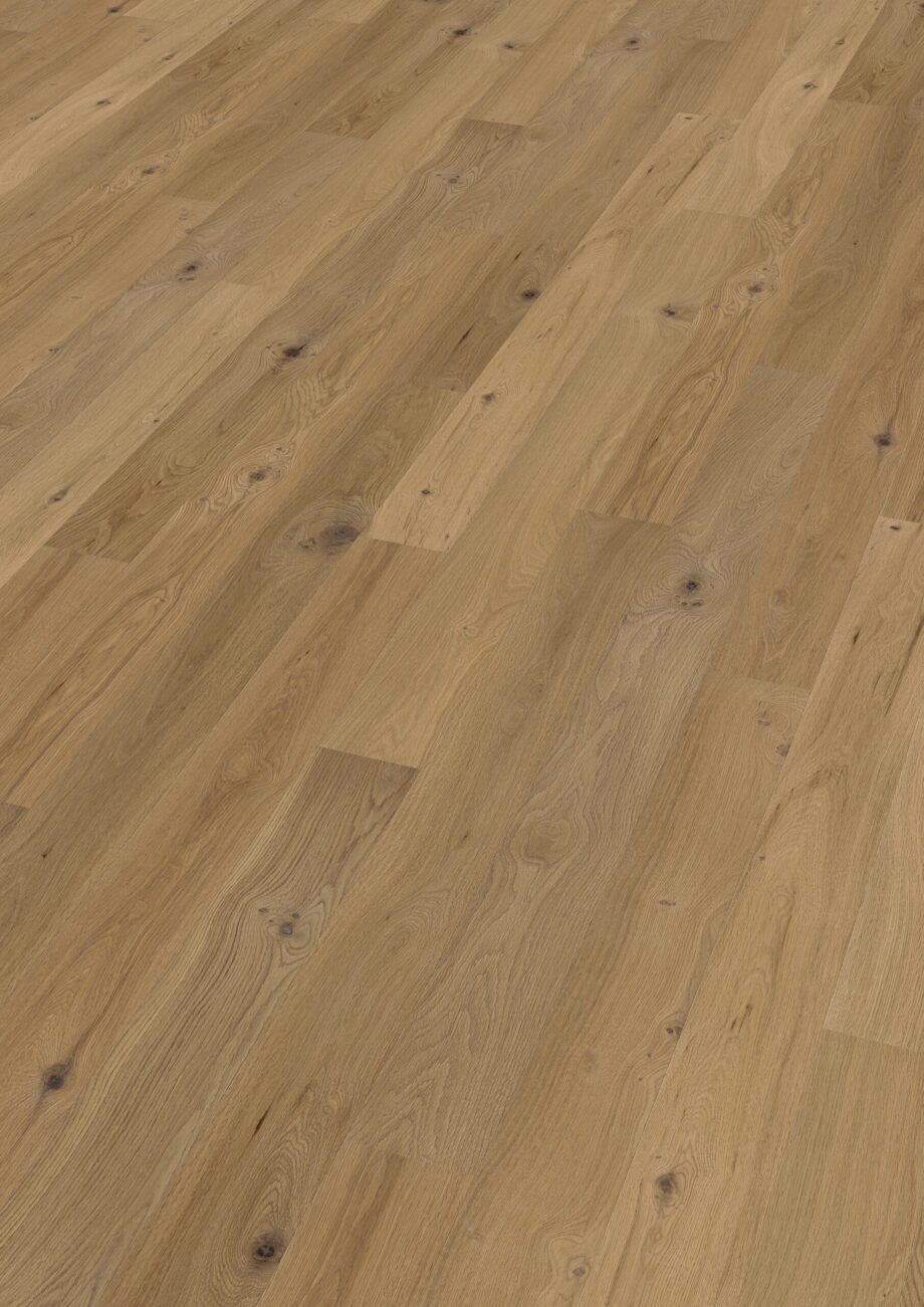 Parquet Oak Rustical 1-strip beveled brushed oiled 148mm
