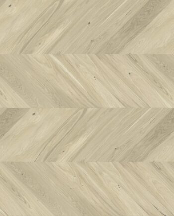 Parquet Oak, Salt, 1-strip, beveled, brushed, natural oil, french herringbone