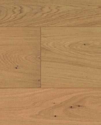 Parquet Oak Sel 4 sides beveled, brushed, matt lacquered