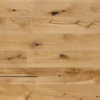 Parquet Oak, Senses Intense, 1-strip, beveled, brushed, matt lacquer