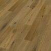 Parquet Smoked Oak Rustical 1-strip beveled brushed matt lacquered 189mm