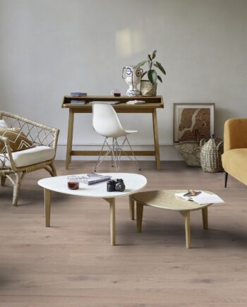 Parquet Tarkett, Grace, Oak Grey Chiffon Plank, 1-strip, 2 sides bevelled, brushed, Proteco ExtraMatt matt lacquer