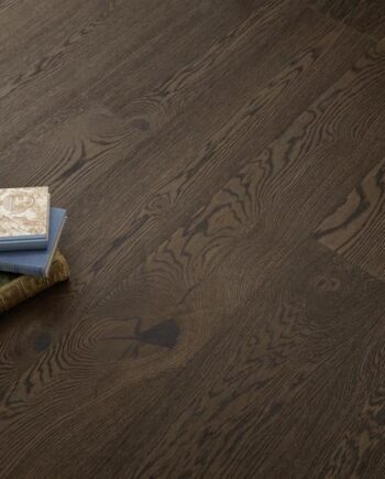 Parquet Tarkett, Heritage, Oak Old Brown, brushed, 2 sides beveled, 1-strip, Proteco Hardwax Oil