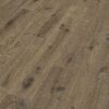 Parquet Trinity Smoked Oak Rustical 1-strip beveled hand scraped deep brushed white oiled