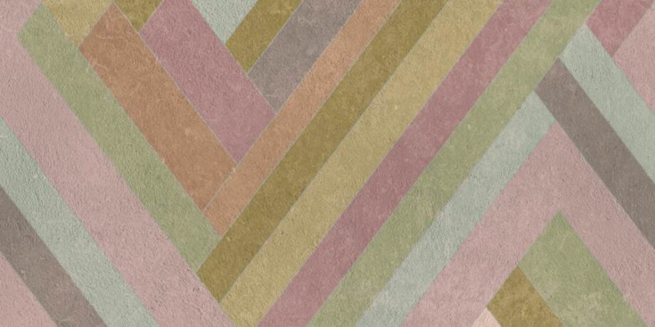 Patterned decorative porcelain tile ABK Wide&Style Blocks Lilac, 120×240 cm (4 x 60×120 cm), 8.5 mm, matt Patterned decorative porcelain tile ABK Wide&Style Blocks Lilac, 120x240 cm (4 x 60x120 cm), 8.5 mm, matt