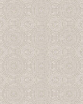 Patterned large porcelain décor panel ABK Moooi Special Edition Geometrical Owl Ivory, 120x280 cm, 6 mm, natural matt