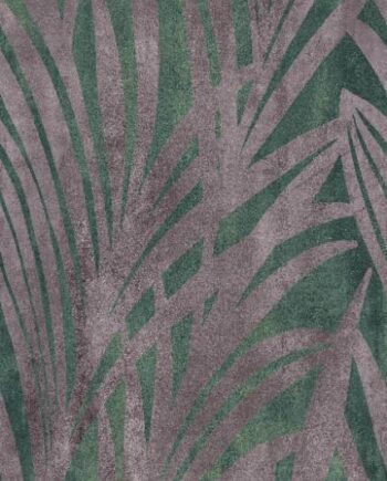 Patterned large porcelain decor slab ABK Wide&Style Jungle Green, 120x280 cm, 6 mm, matt
